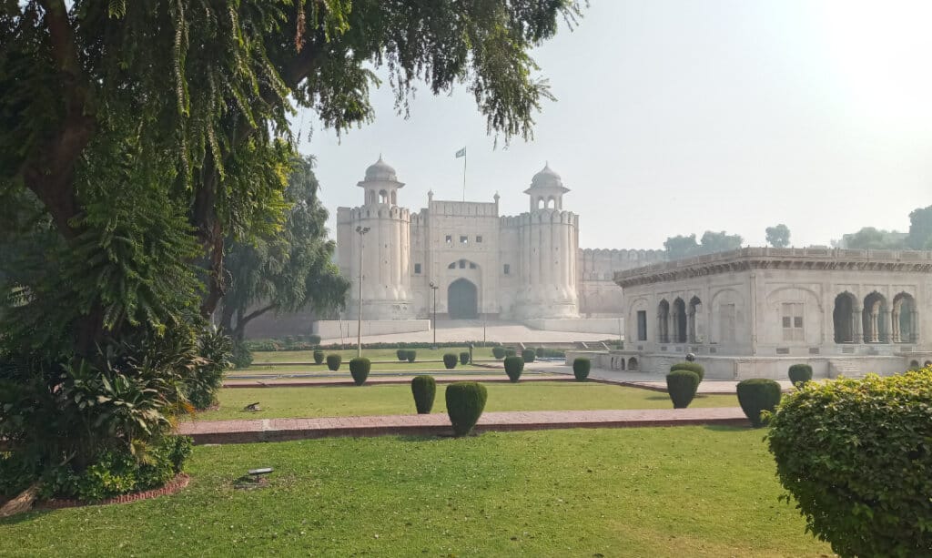 Beautiful View of Lahore fort - Shahi Qila