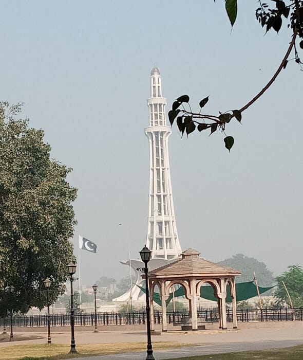 Evening View of Minar-e-Pakistan