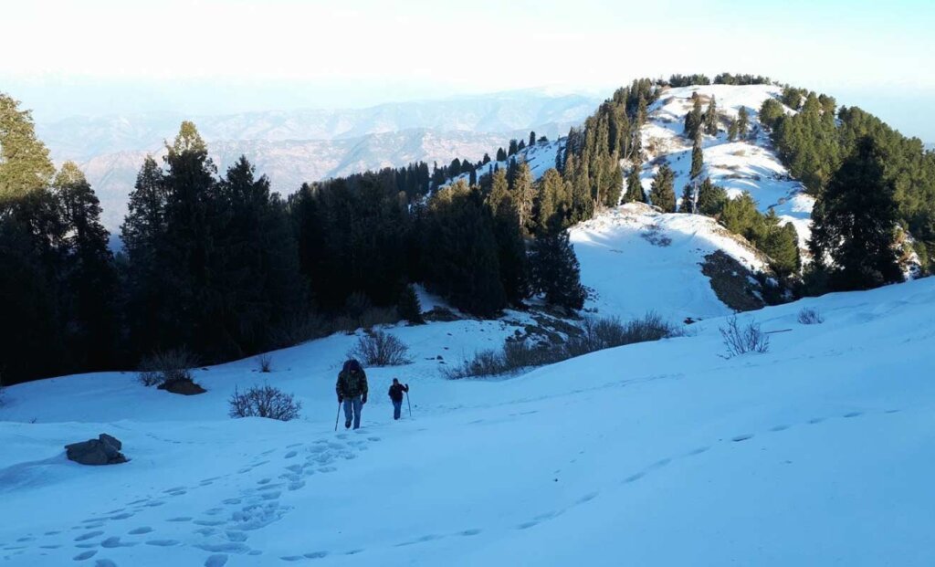 Mushkpuri top in winters - Popular tourist attraction in Pakistan