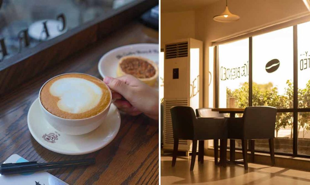 The coffee beans and tea leaf - best cafe in Lahore