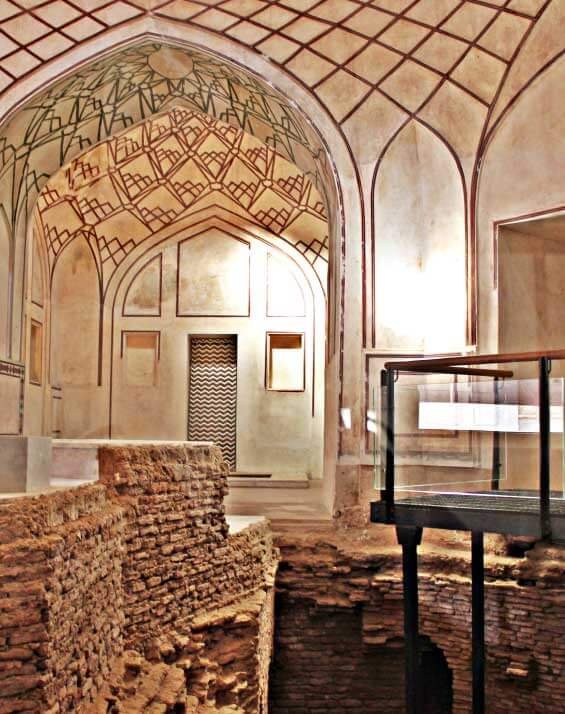 Inside view of Shahi Hamam