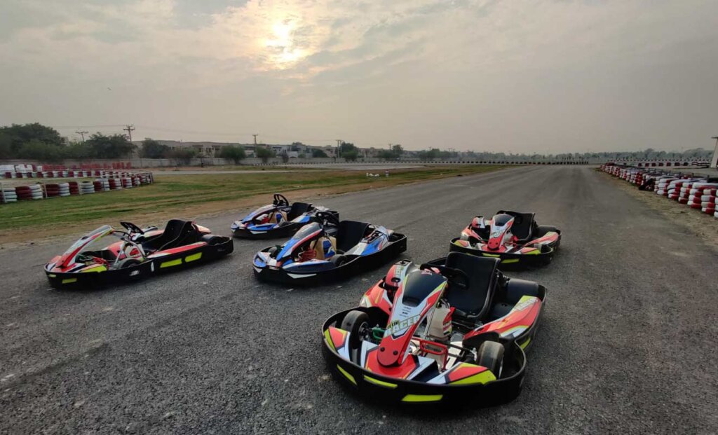 Best activity for couples in Lahore - 2F2F Karting race lahore