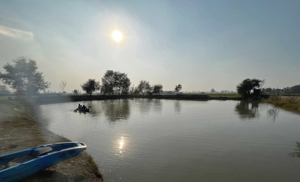 Kayaking at Zacky farms and Polo Club