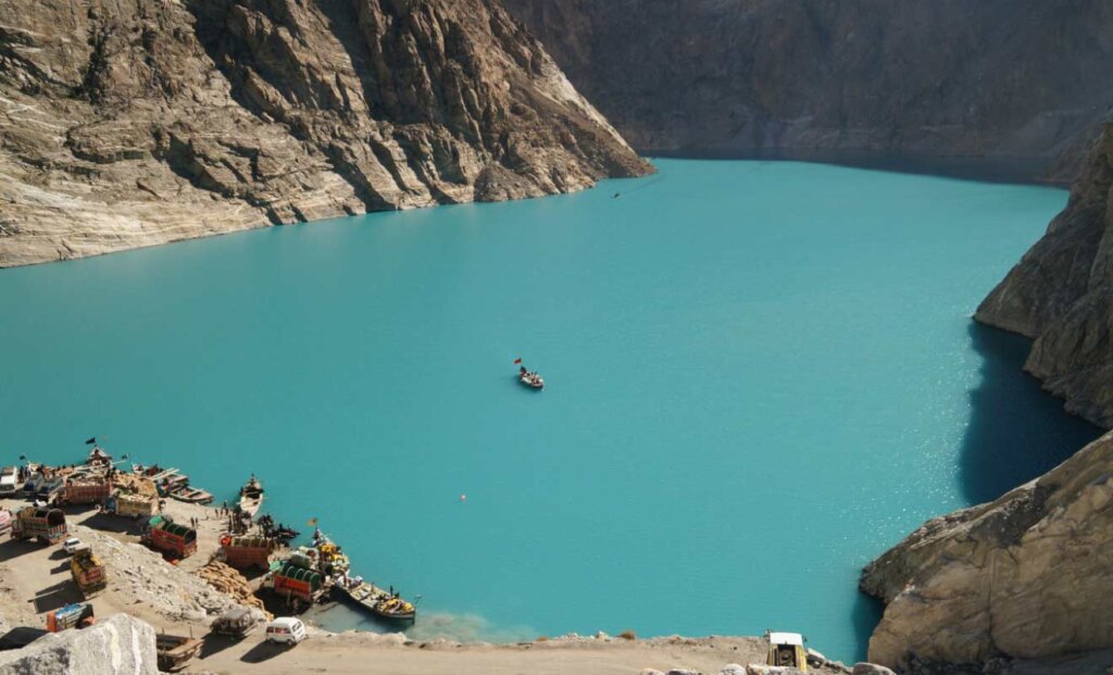 Hike to Attabad Lake viewpoint