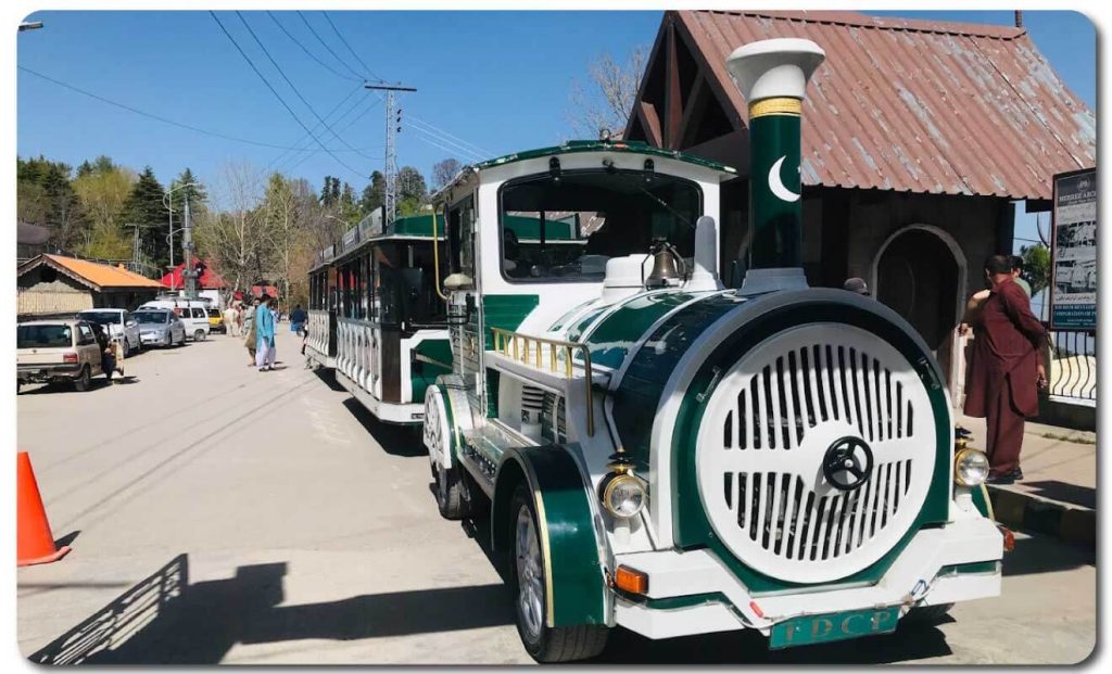 Murree Safari Train at Murree Kashmir Point